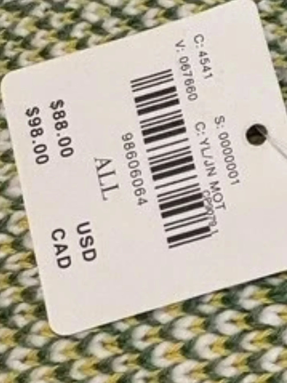 Anthropologie sonnie icon lemon Striped Throw